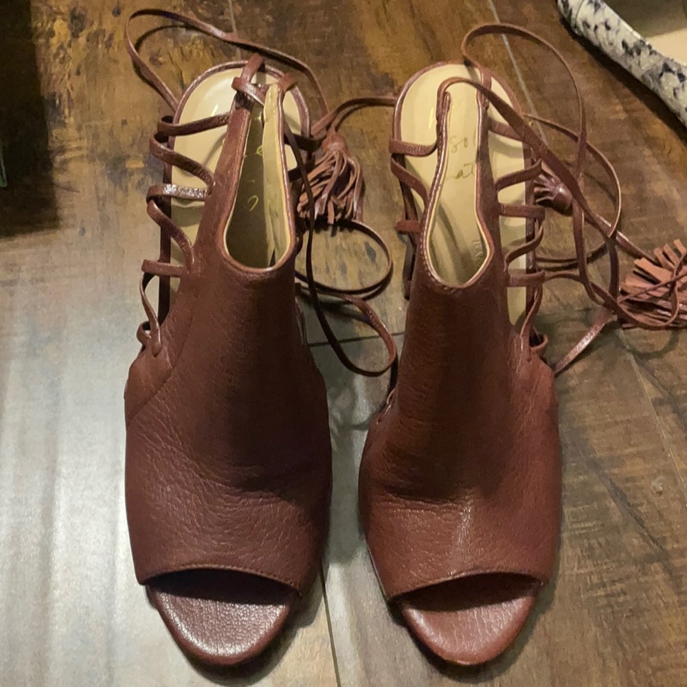 Banana Republic Brown Ankle strap Sandal